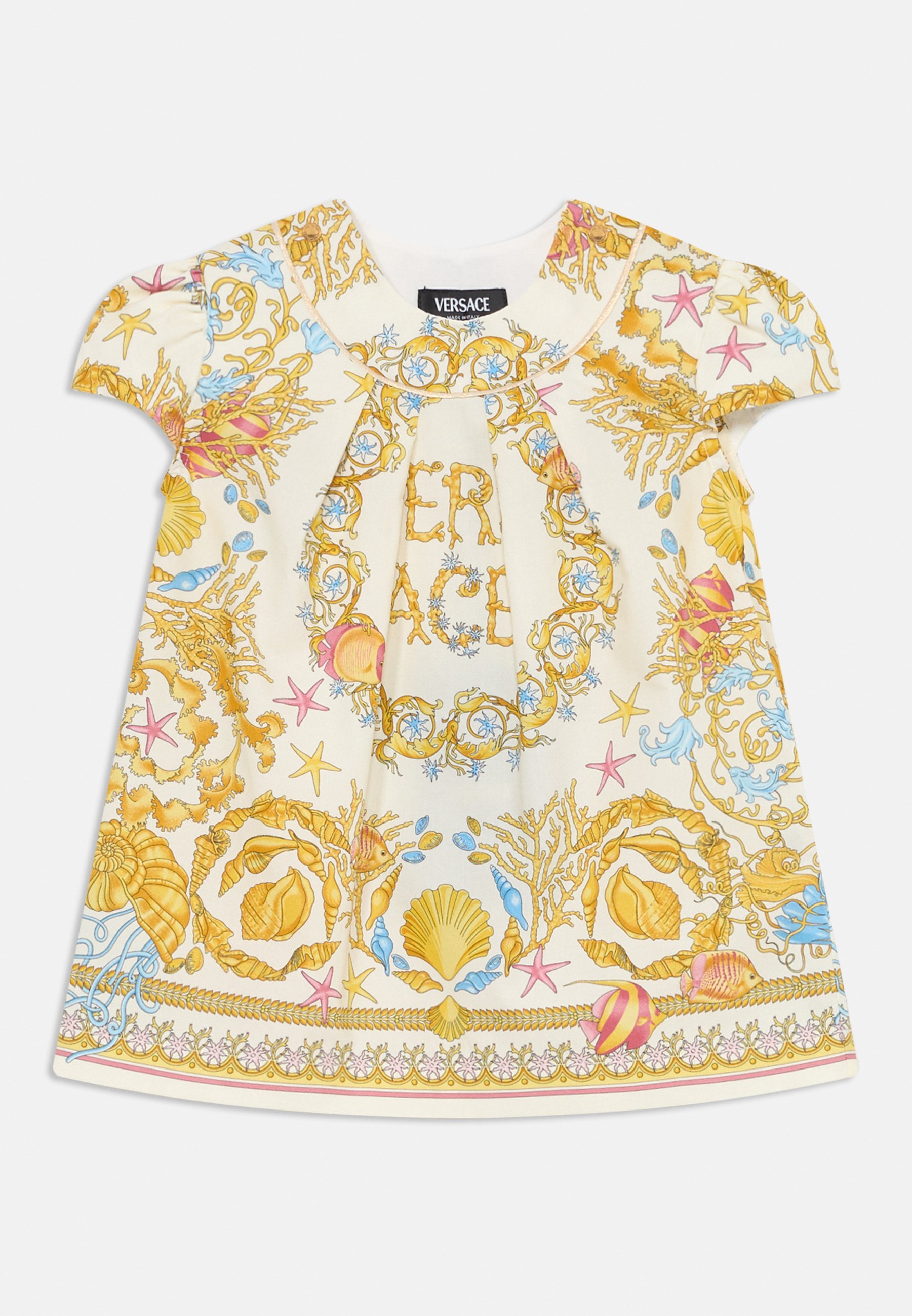 Versace DRESS UNDERWATER BAROCCO KIDS SET - Sukienka dzienna - kość słoniowa