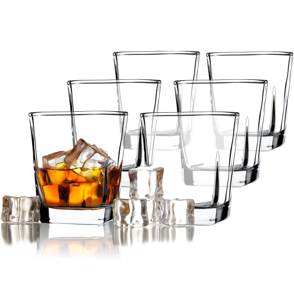 Zestaw 6x Szklanki Do Napojów Wody Drinków 250ml