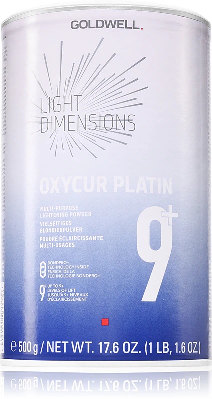 „Goldwell Light Dimensions Oxycur Platin“ šviesą suteikianti plaukų pudra