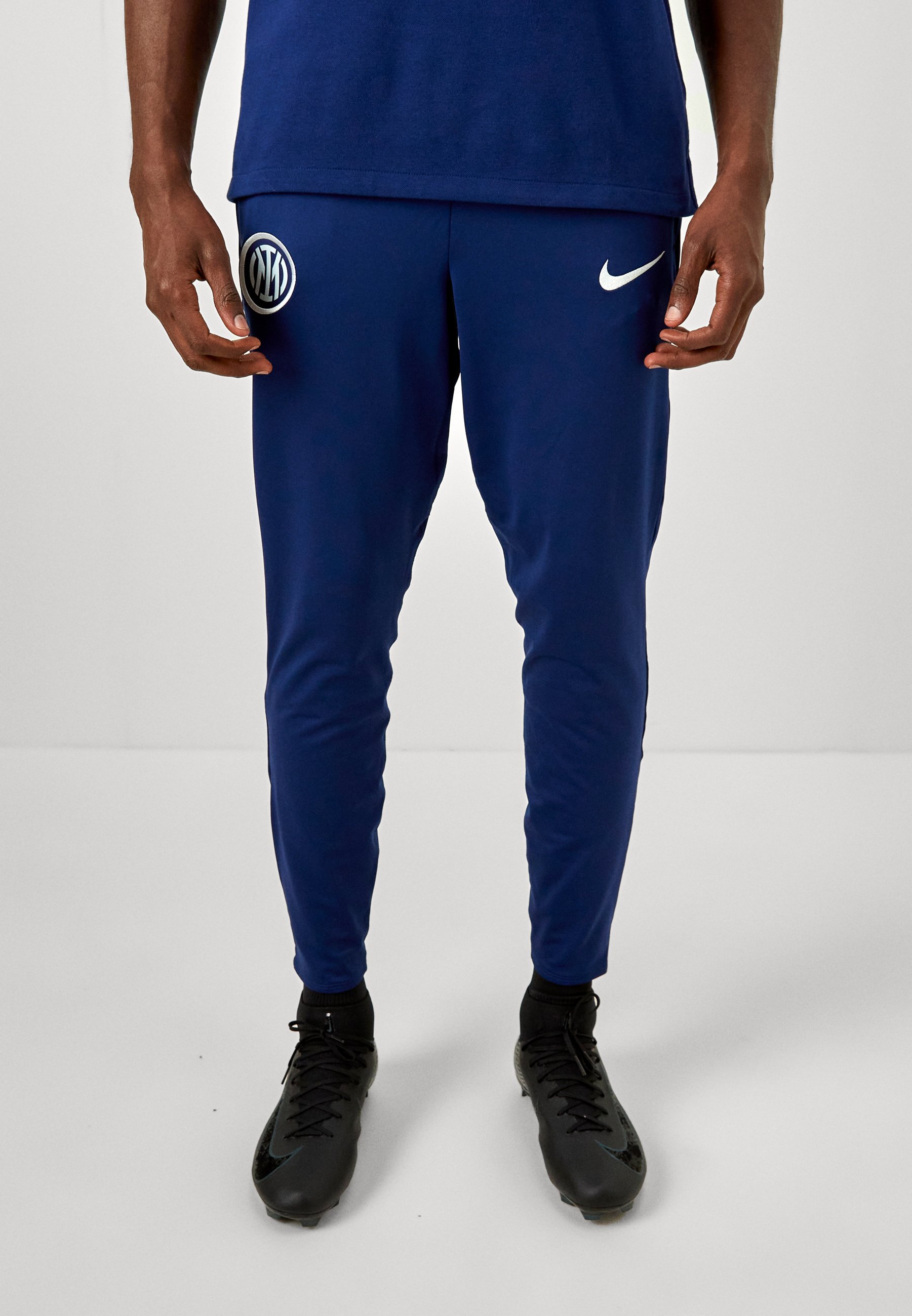 INTER MILAN STRIKE PANT - Klubové oblečení - black/grey blue/grey blue