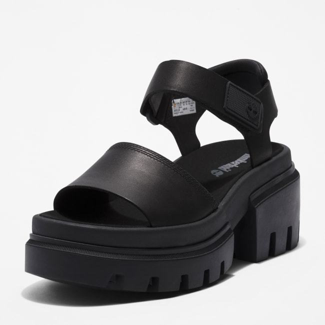 Sandalo a Doppia Fascia Everleigh da Donna in                colore nero