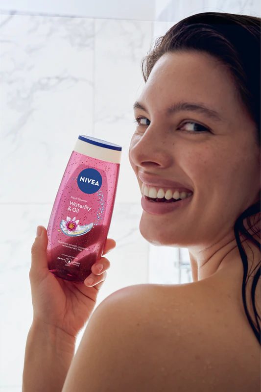 Gel de Banho Refrescante NIVEA Waterlily & Oil