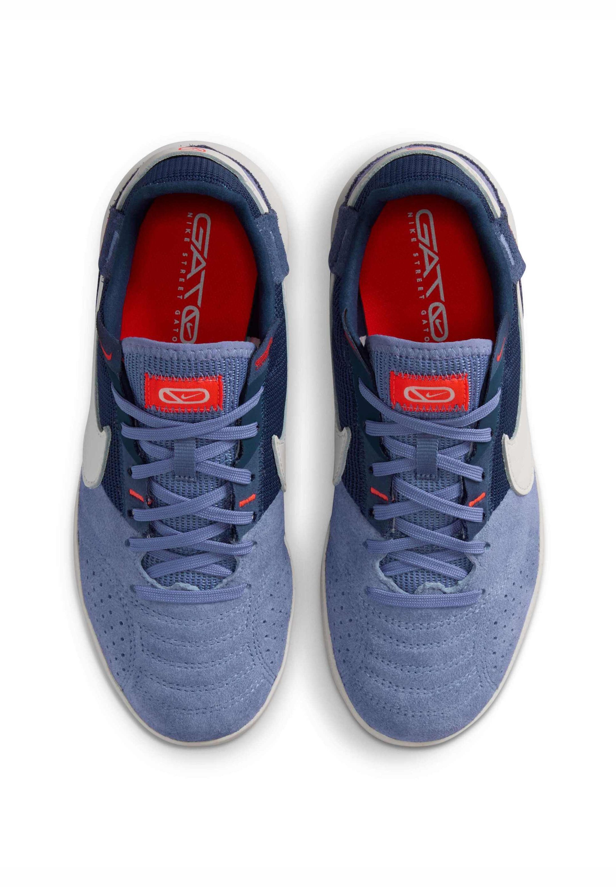 Chaussures de football en salle Nike Performance JR STREETGATO UNISEX - violet ardoise/blanc sommet/violet sable