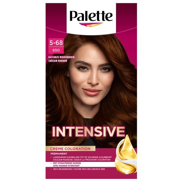 Schwarzkopf Poly Palette 650 vidēji brūna matu krāsa