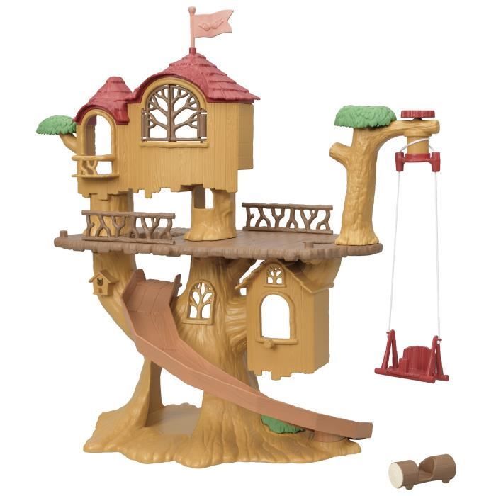 SYLVANIAN FAMILIES - Casa sull'albero - Vacanze - Altalena e scivolo per bambini