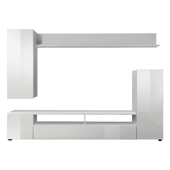 Vægskab til stue Dos, hvid