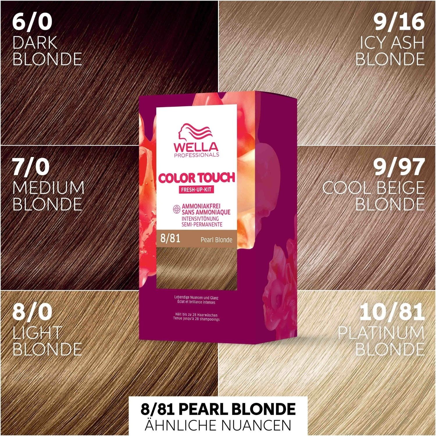 „Wella Professionals“ plaukų spalvos atnaujinimo rinkinys – 130 ml