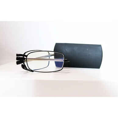 Gafas de lectura plegables negras B&S (1 unidad)