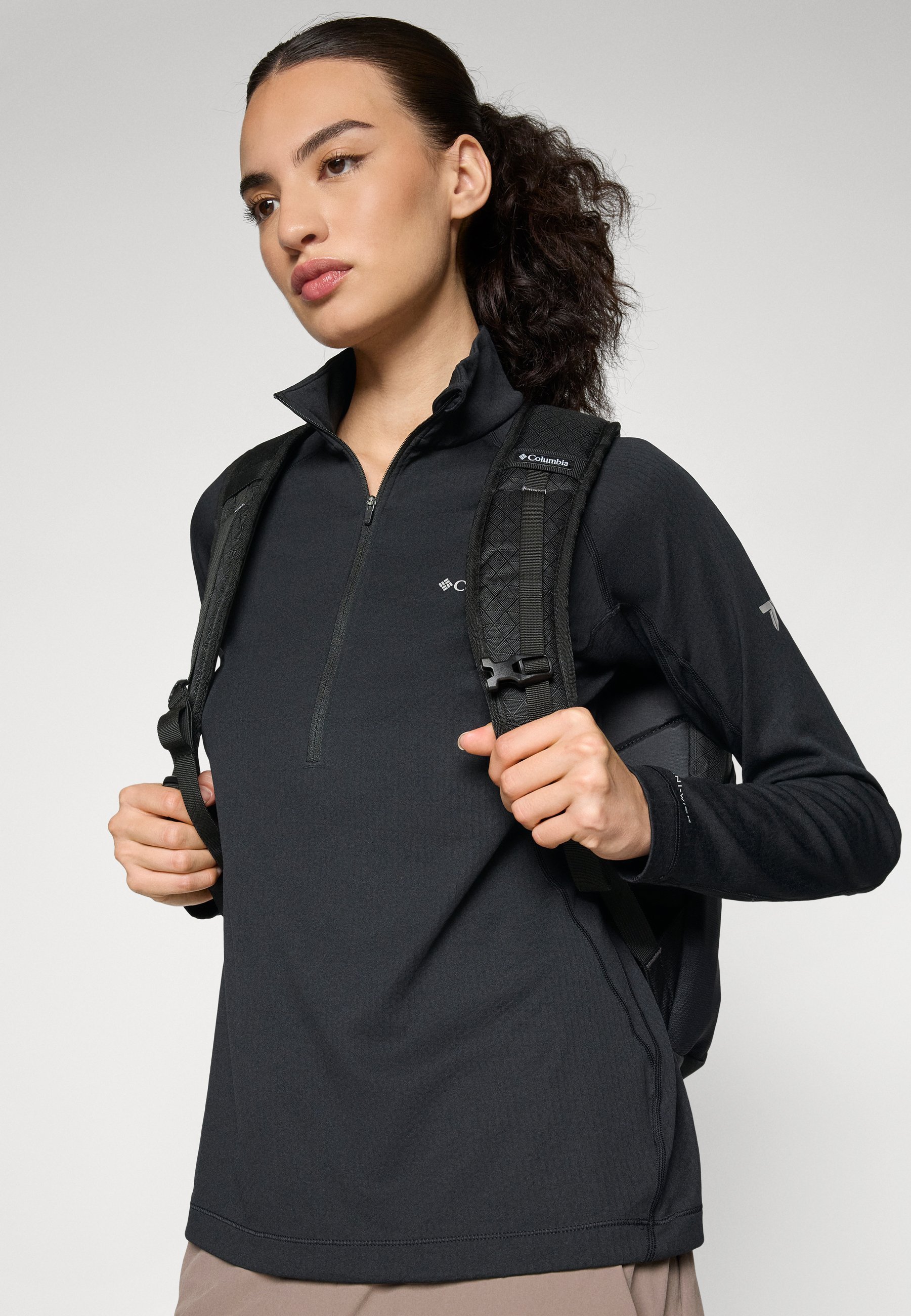 Columbia DRIVENTURE™ HALF ZIP - Top met lange mouwen - zwart
