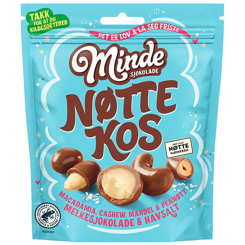 Minde Minde nötgodis 160 g nötmix