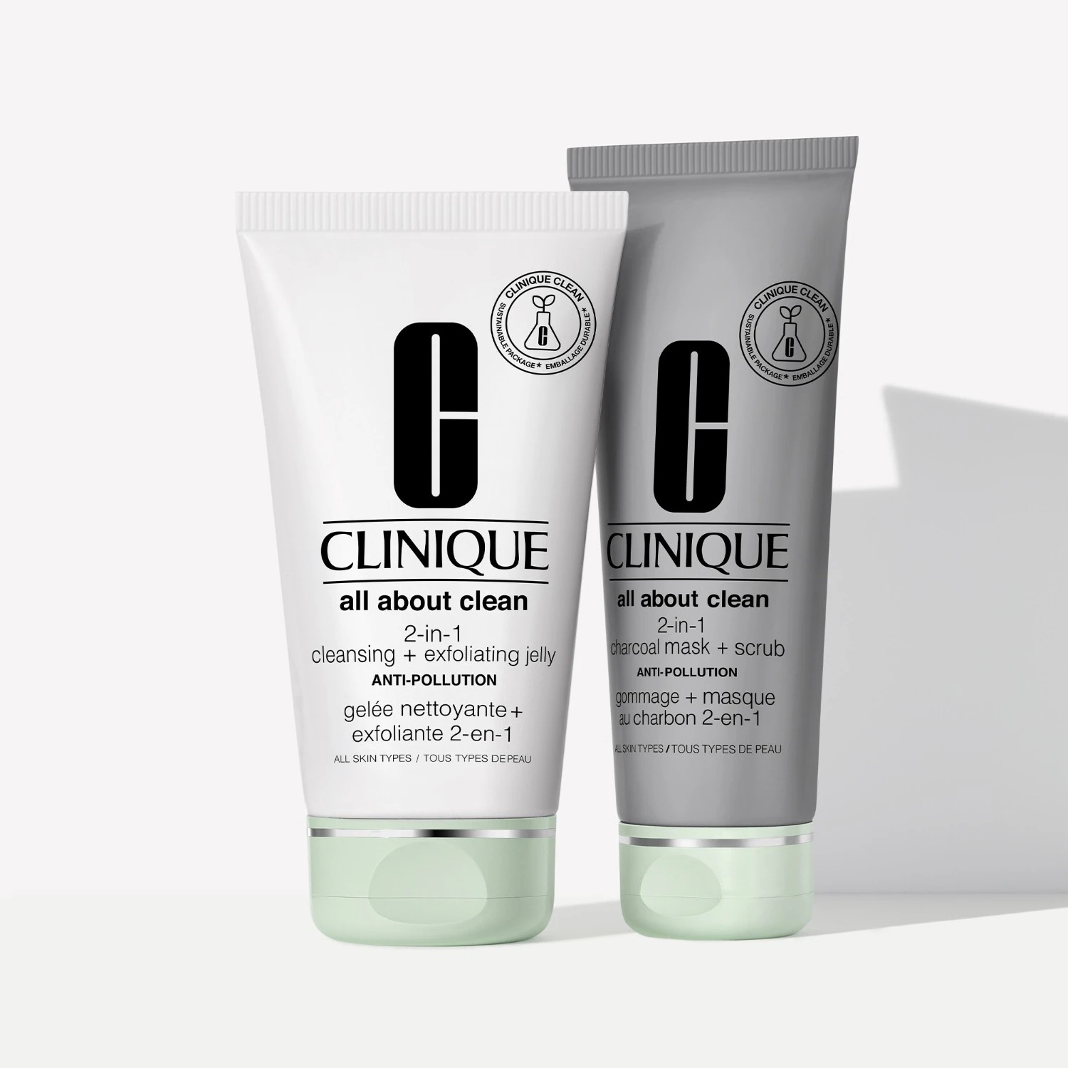 Clinique Gommage + Masque Au Char bon 2-en-1