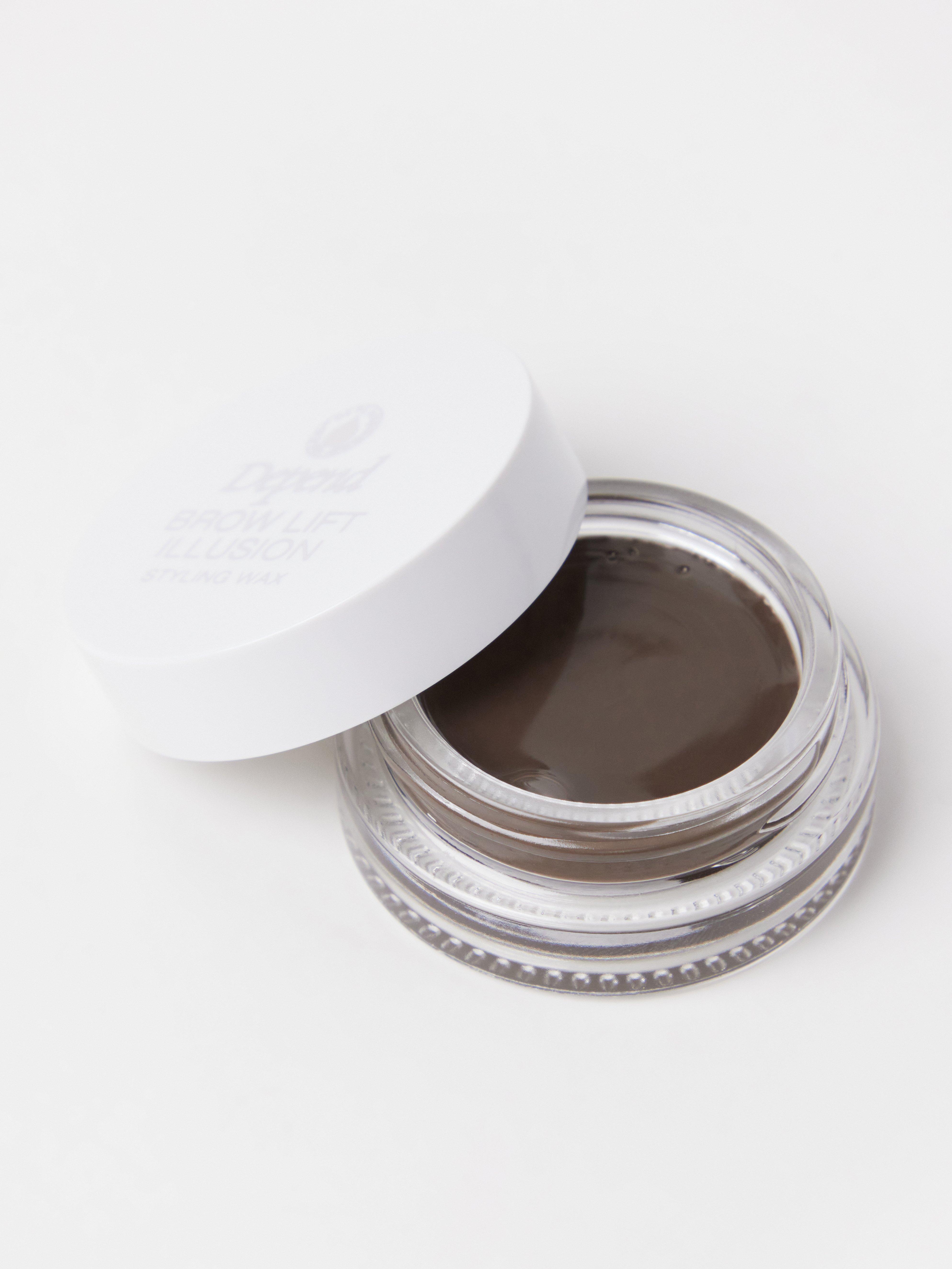 Cera de peinado con color Depend Brow Lift Illusion, MARRÓN MEDIO