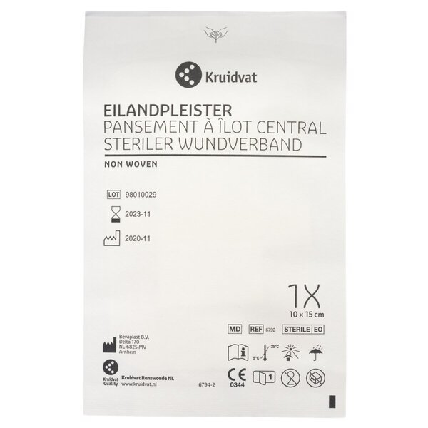 Kruidvat salos pleistrai<br>Medicinos prietaisas - 5 vnt.