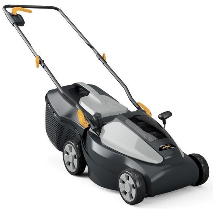 Cortacésped a batería ALPINA AL1 3420 - Ancho de corte de 34 cm - 2 baterías de 20 V / 2 Ah