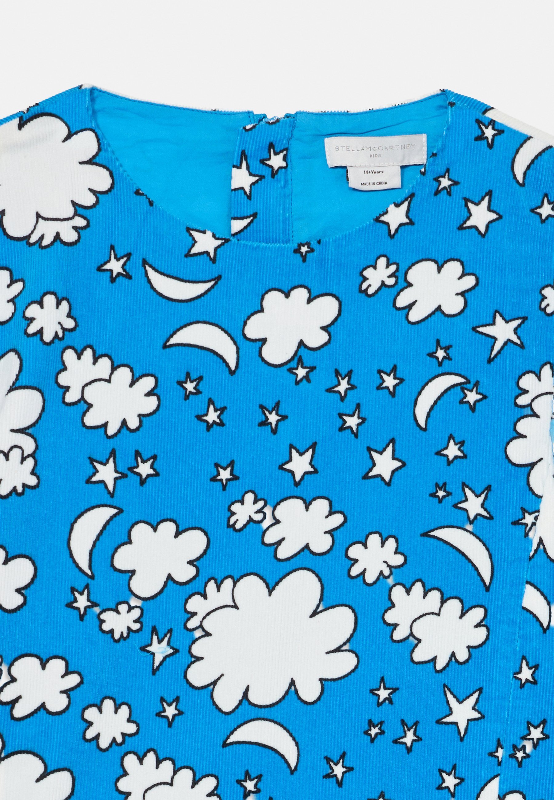 Stella McCartney Kinderjurk - Dagjurk - lichtblauw/wit
