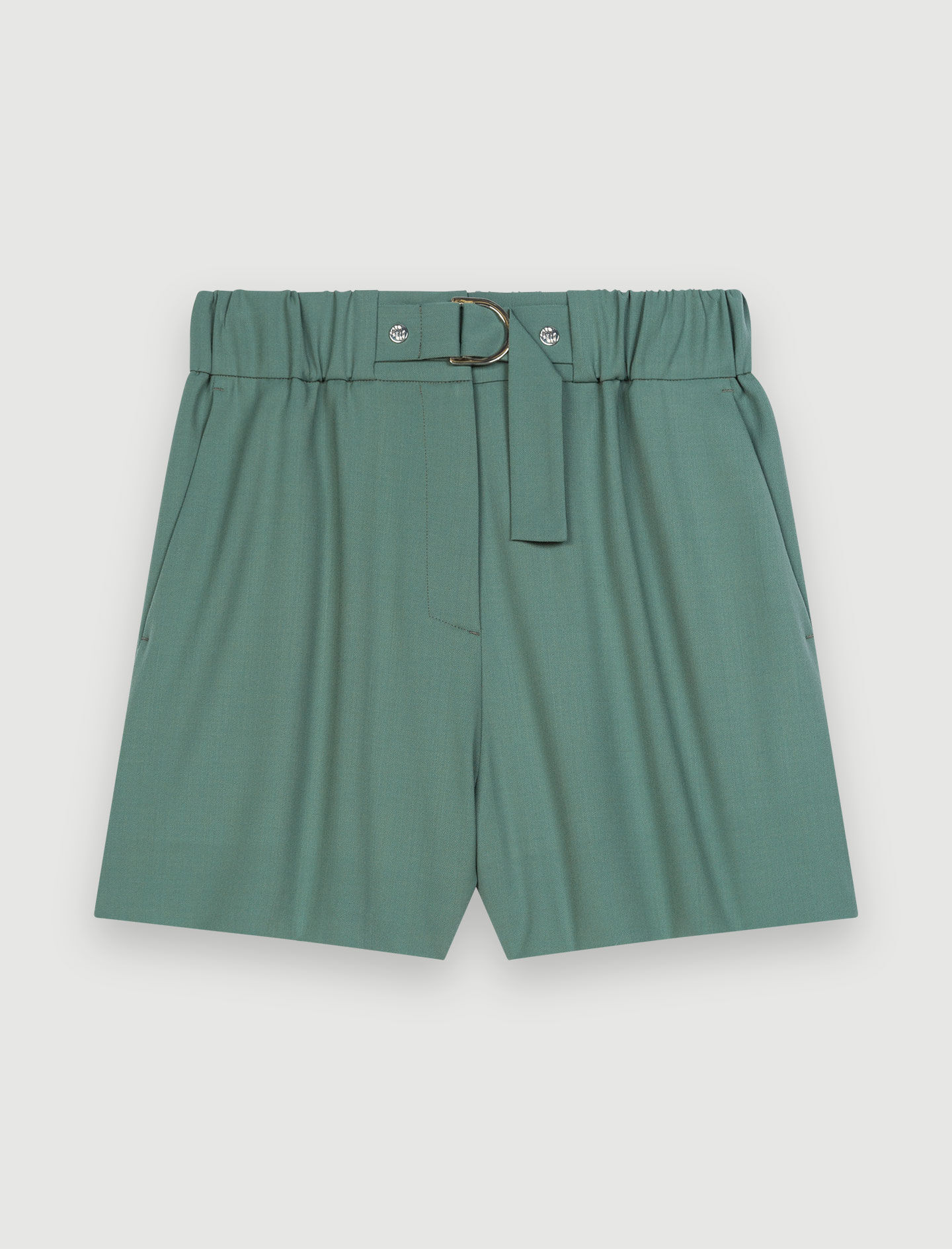 Pantaloni scurți elastici - Verde