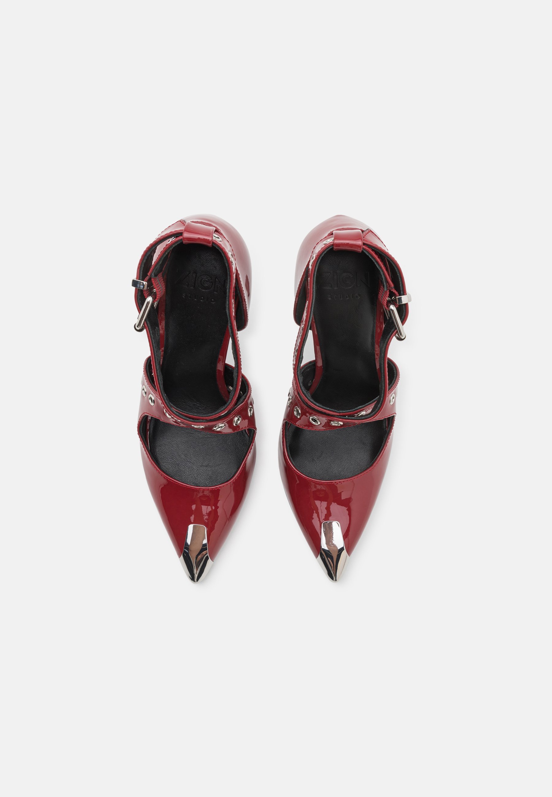 Zign Studio CUIR - Escarpins classiques - rouge foncé