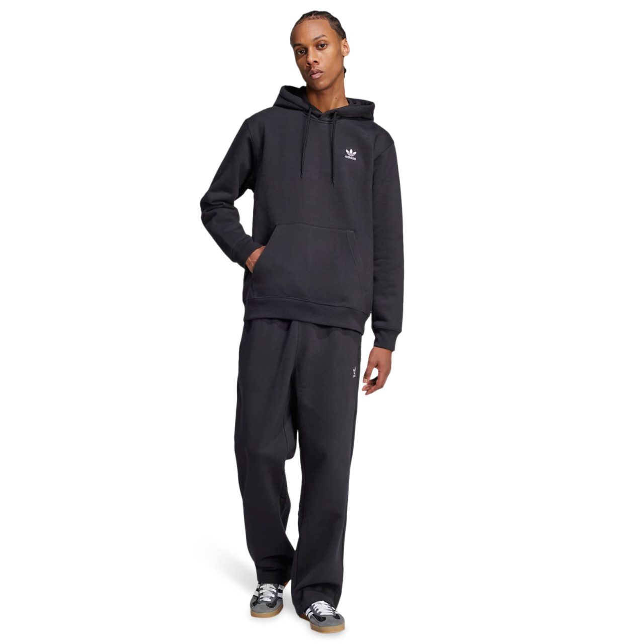 adidas Trefoil Essentials Open Hem -collegehousut