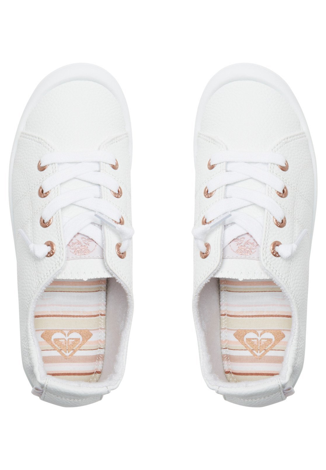 Roxy BAYSHORE PLUS LX - Casual snøresko - hvit