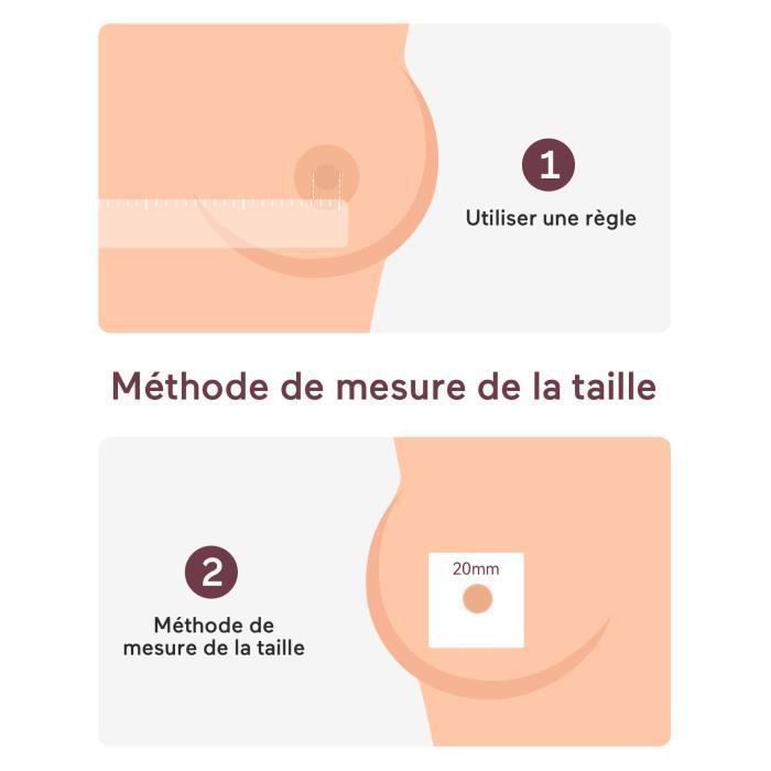 Momcozy Insert de Bride 21 mm Compatible Avec Momcozy S9 Pro/S12 Pro Tire-Lait, 1 Pièce (15 mm)