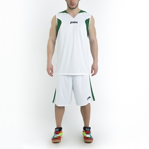 Ensemble réversible Joma vert et blanc