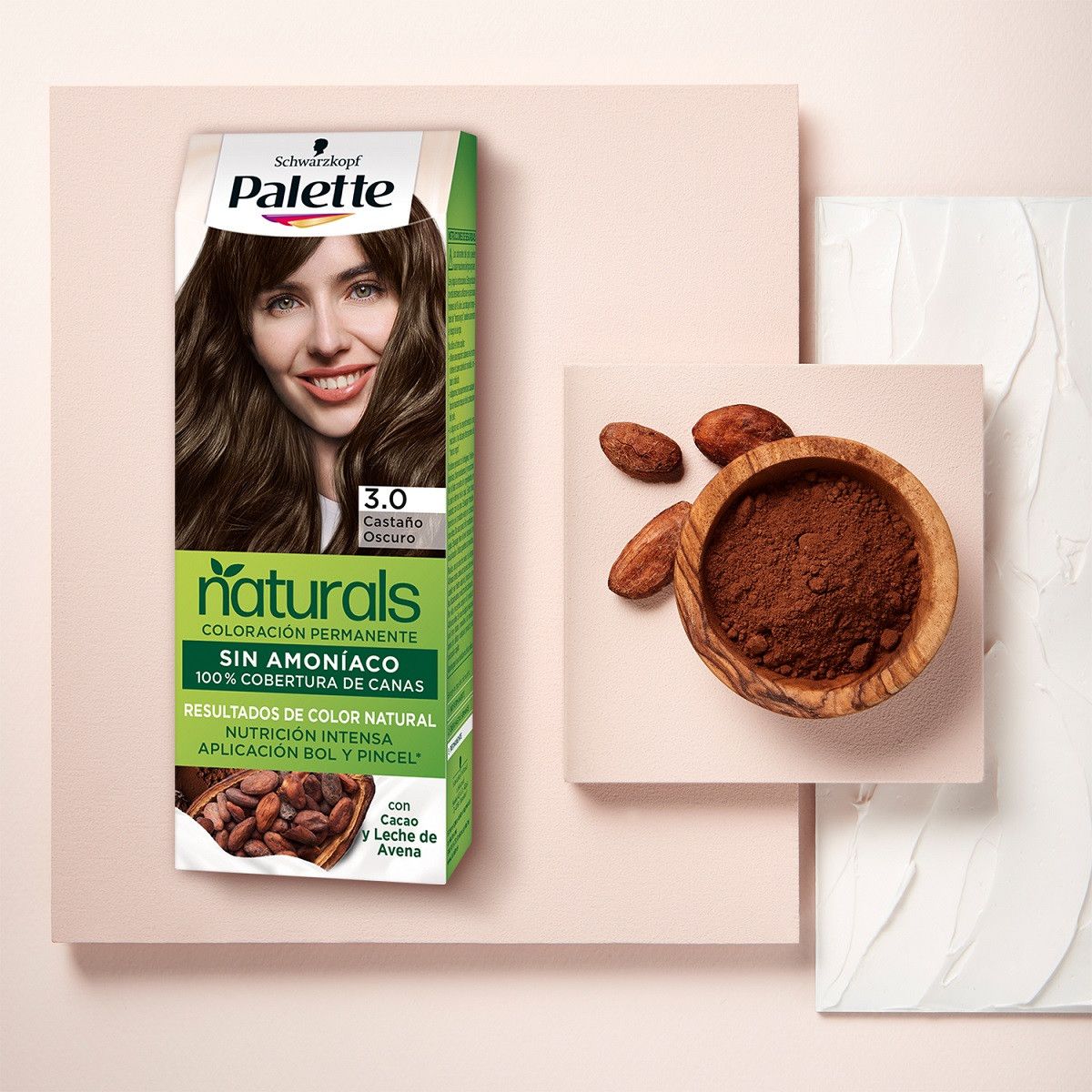 Palette Naturals permanentna barva za lase brez amoniaka Barve za lase brez amoniaka