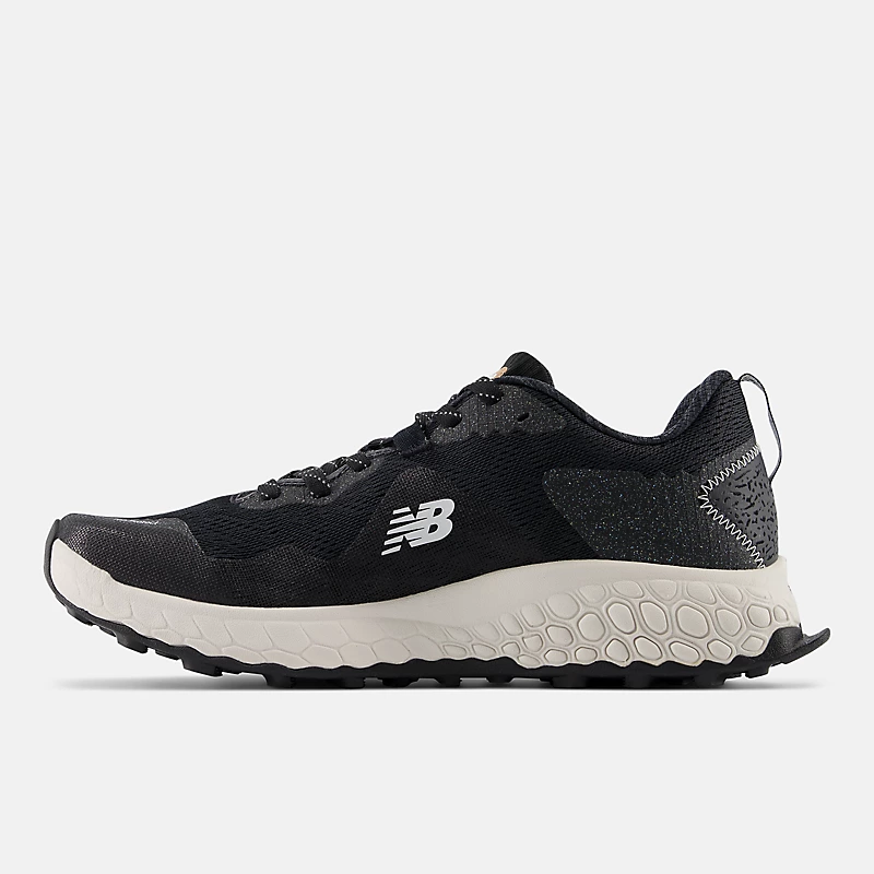 Chaussures Fresh Foam X Hierro v7 pour hommes - noires avec détails réfléchissants