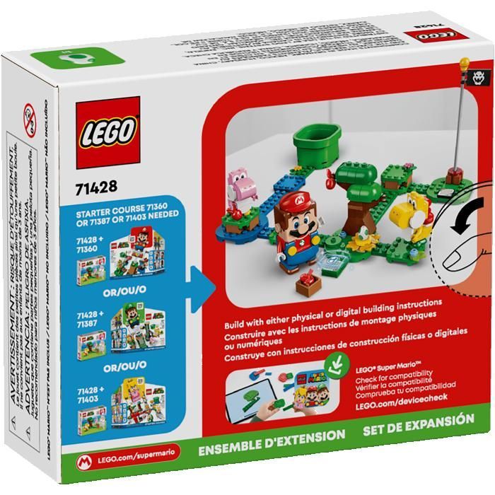 LEGO super mario 71428 Ensemble d'extension Forêt de Yoshi Cadeaux Jouets Objets de collection 6+