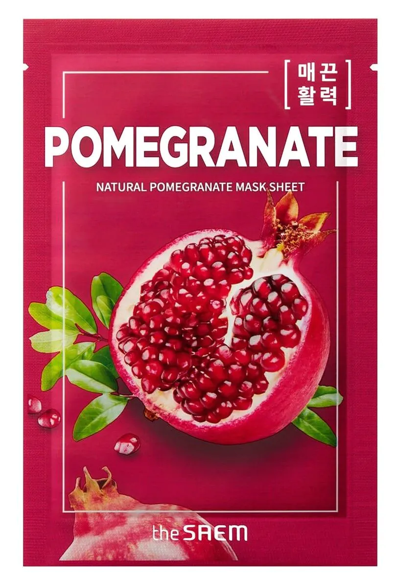 The Saem Natural Pomegranate Mask Sheet