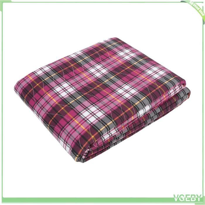 Cuscino per incontinenza da letto - FAFEICY - Viola - Lavabile - Impermeabile - 31,5 x 35,4 pollici