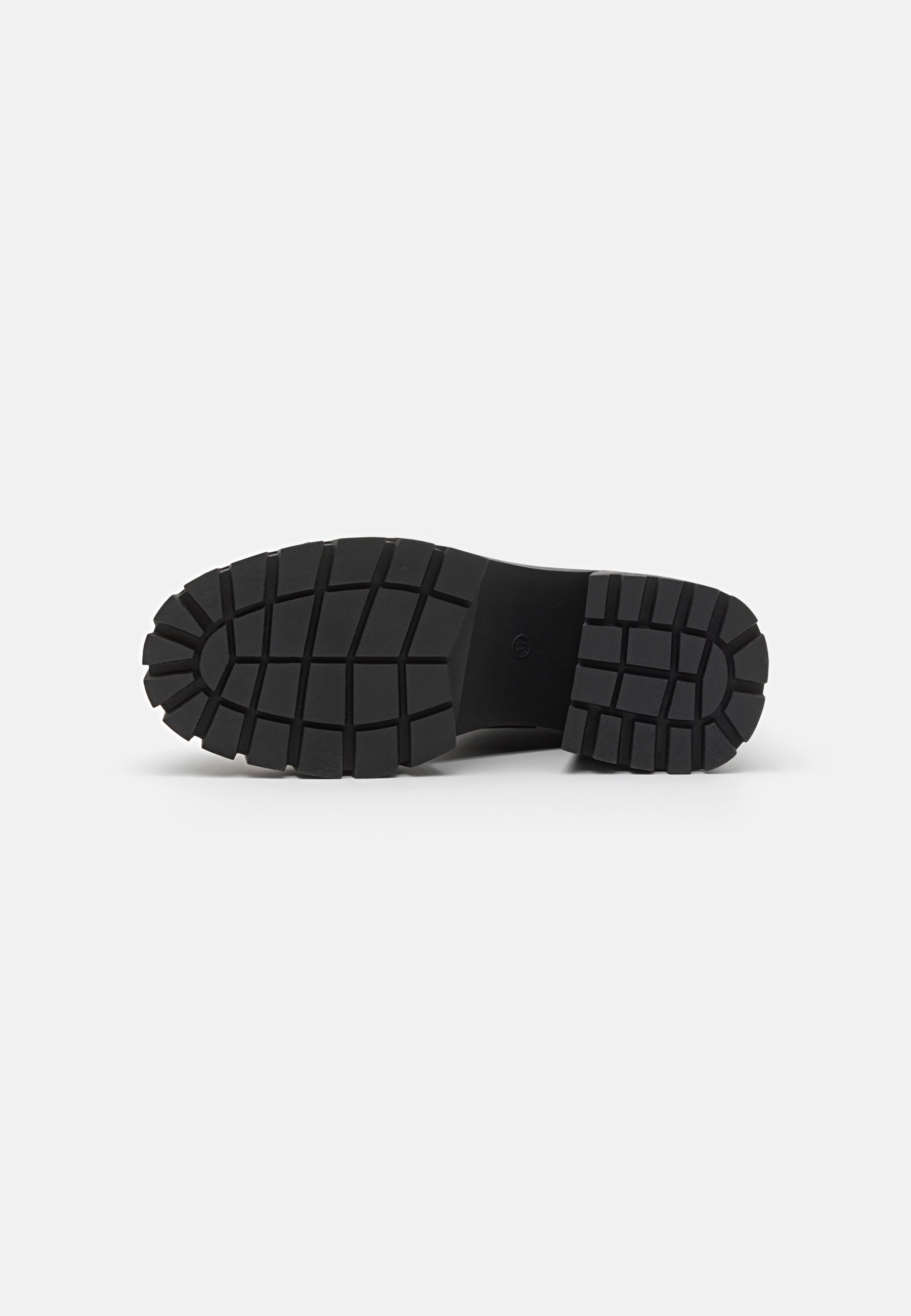 Even&Odd Wide Fit Platform enkellaarsjes - zwart