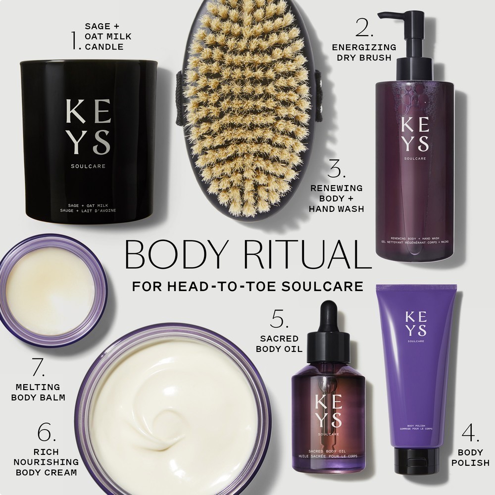 „Keys Soulcare“ gaivinamasis dušo želė kūnui + - 290 g