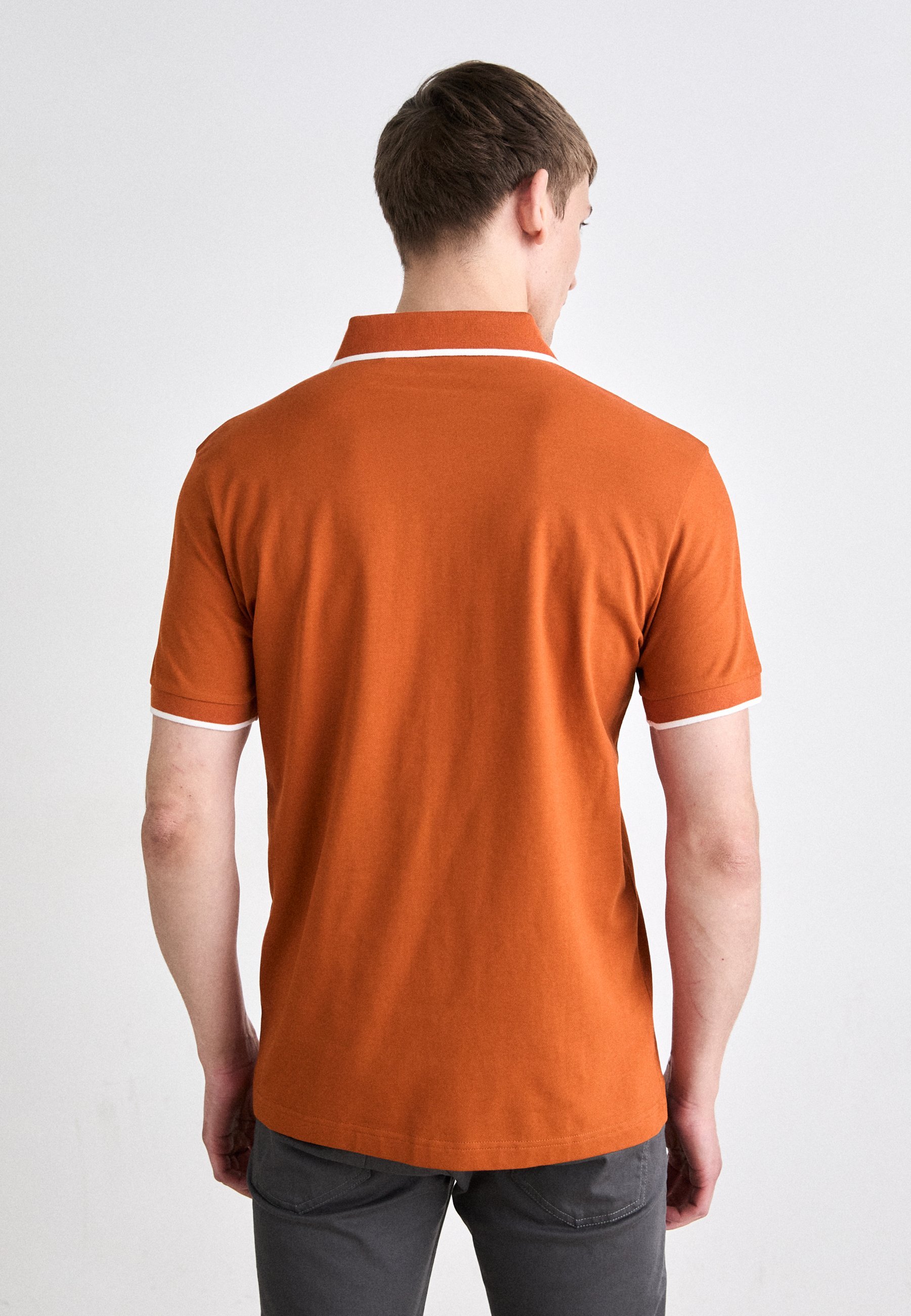 BOSS PASSERTIP - Poloshirt - open oranje