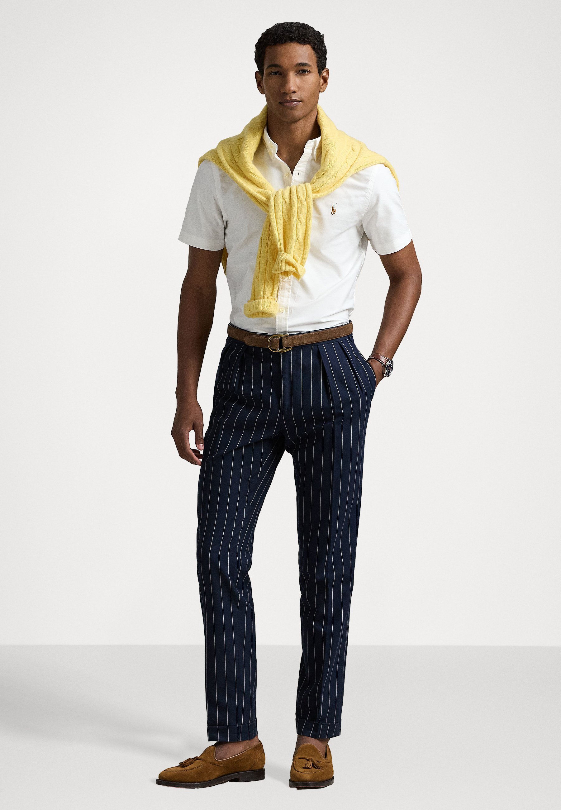 Polo Ralph Lauren Slim Fit Oxford Shirt - Shirt - wit