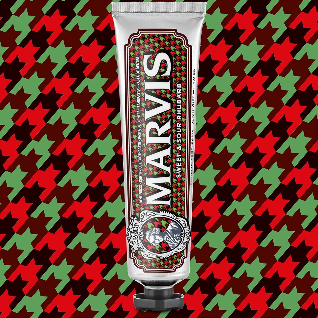 Dentifrice à la rhubarbe Marvis - 75 ml