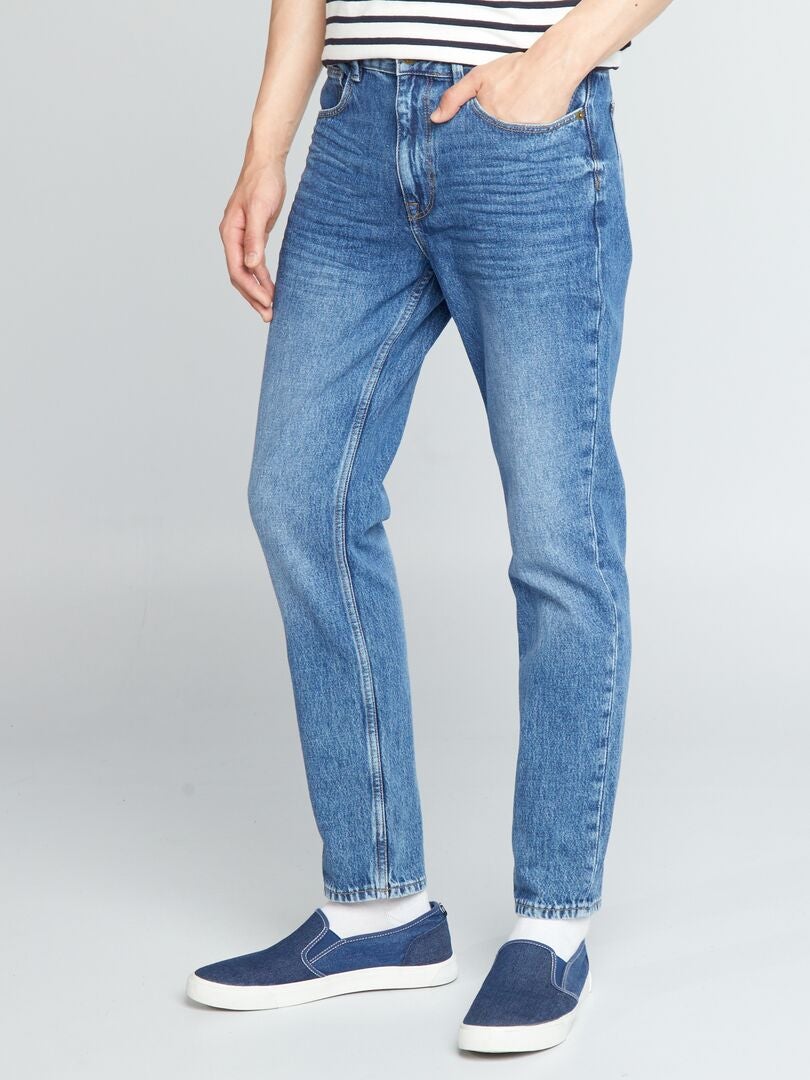 Pantalones vaqueros de pierna ancha - L32 - AZUL