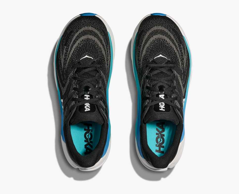 HOKA Arahi 8 Zwart / Skyward Blue