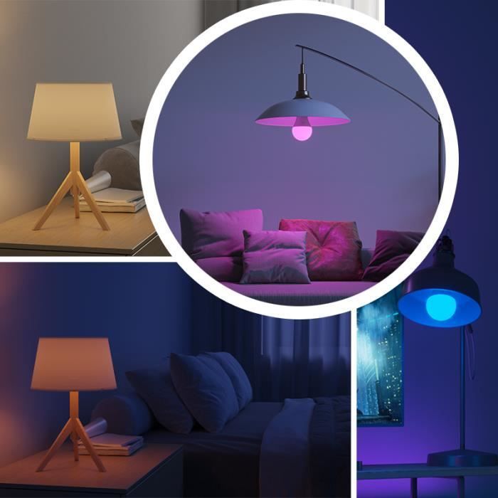 Smart bulb E27 YEELIGHT W4 RGB Gaming Light 8watts 100g 806 lm Razer Chroma Google Home Apple HomeKit