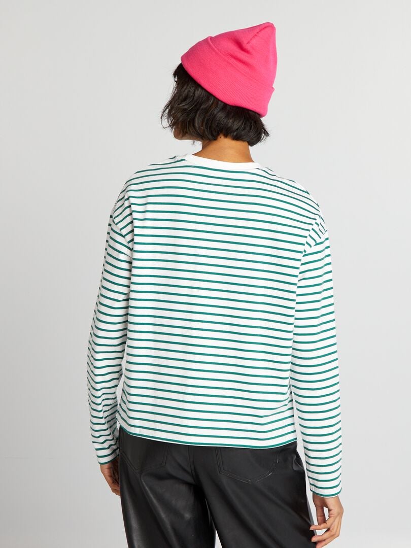 Camiseta Jersey Sailor - Branca