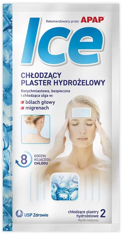 Apap Ice Chłodzący Plaster Hydrożelowy