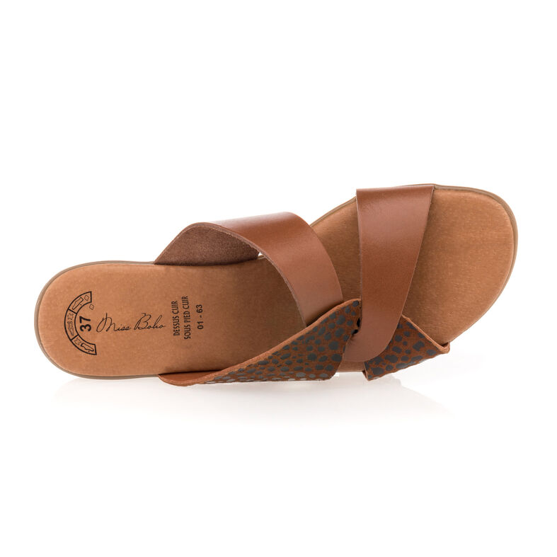 Women's Brown Mules/Clogs