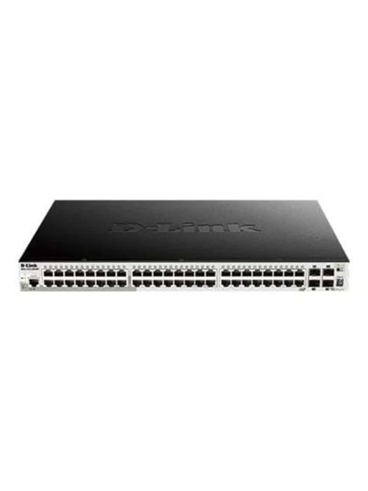 Switch réseau - D-LINK - SmartPro - 48 ports Gigabit PoE - 4 ports 10 Giga SFP+ - 370w Budget PoE