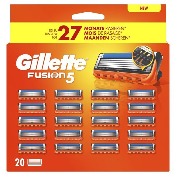 Gillette Value Pack Fusion Manual XXL 20 kosov<br>20 kosov