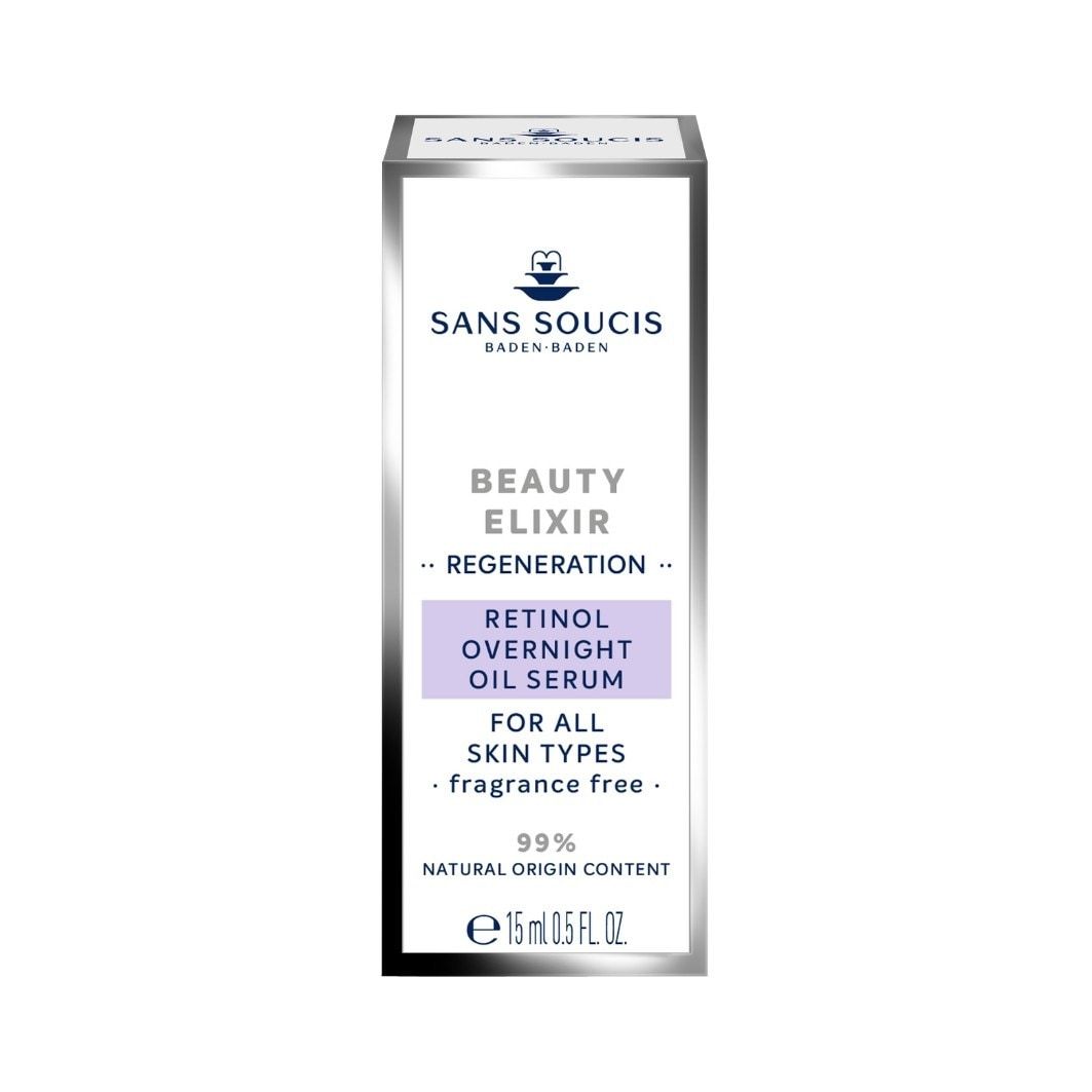 Sans Soucis Glowserum Beauty Elixir Retinol Overnight Uljni serum – 15 ml