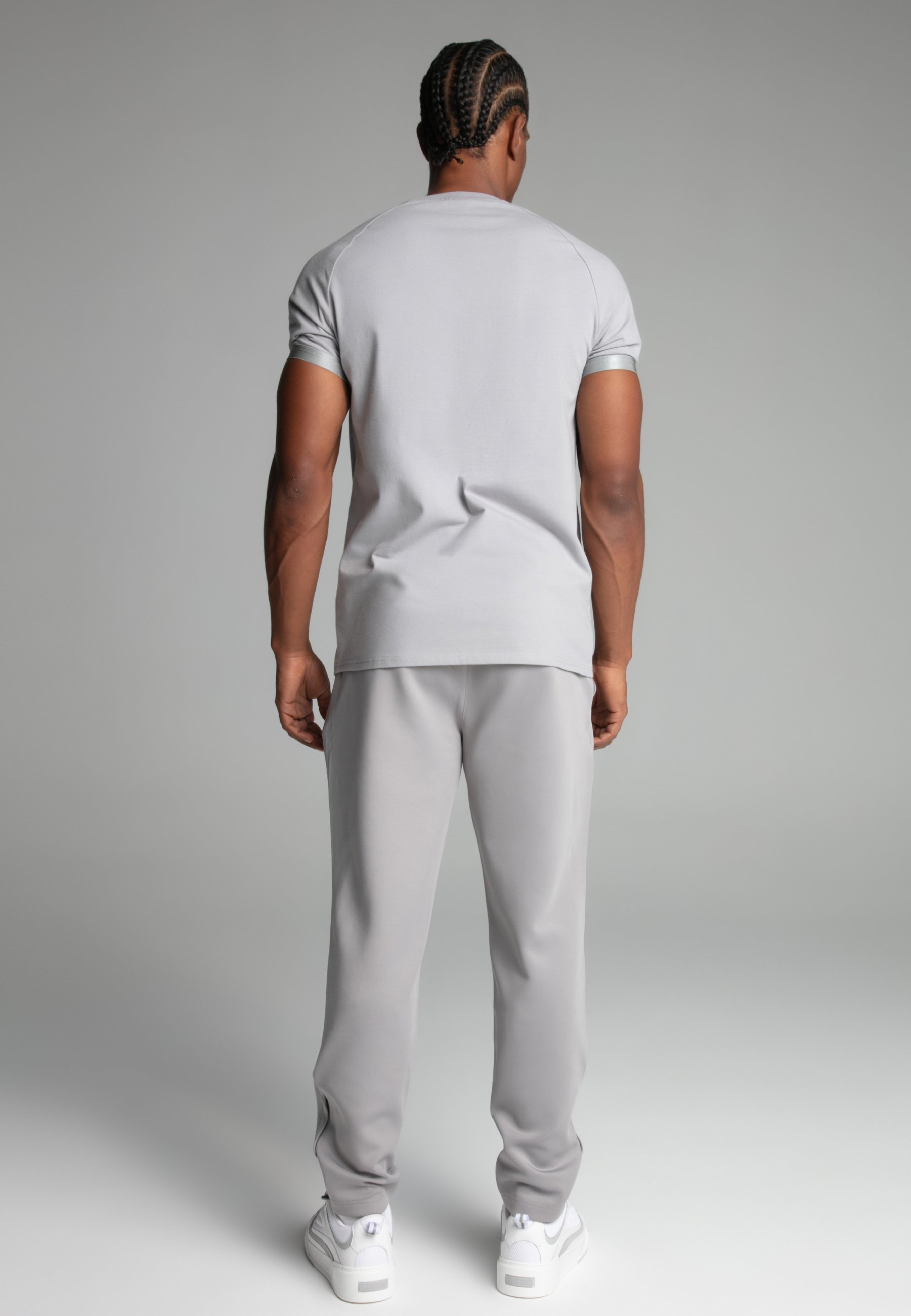 SIKSILK trainingsbroek - grijs