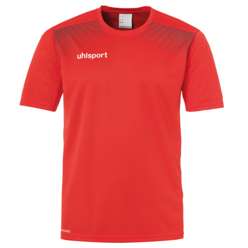  Camiseta de treino Goal em poliéster, vermelha/burdeos Uhlsport