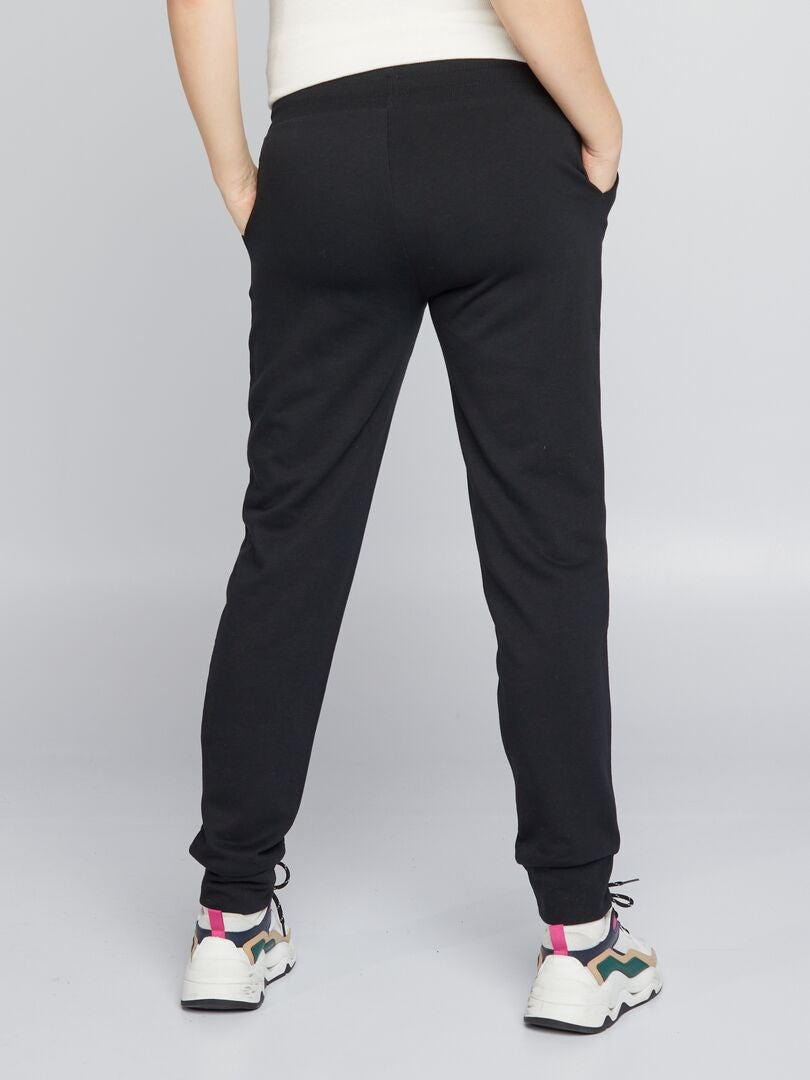 Calça de moletom para gestantes - PRETA