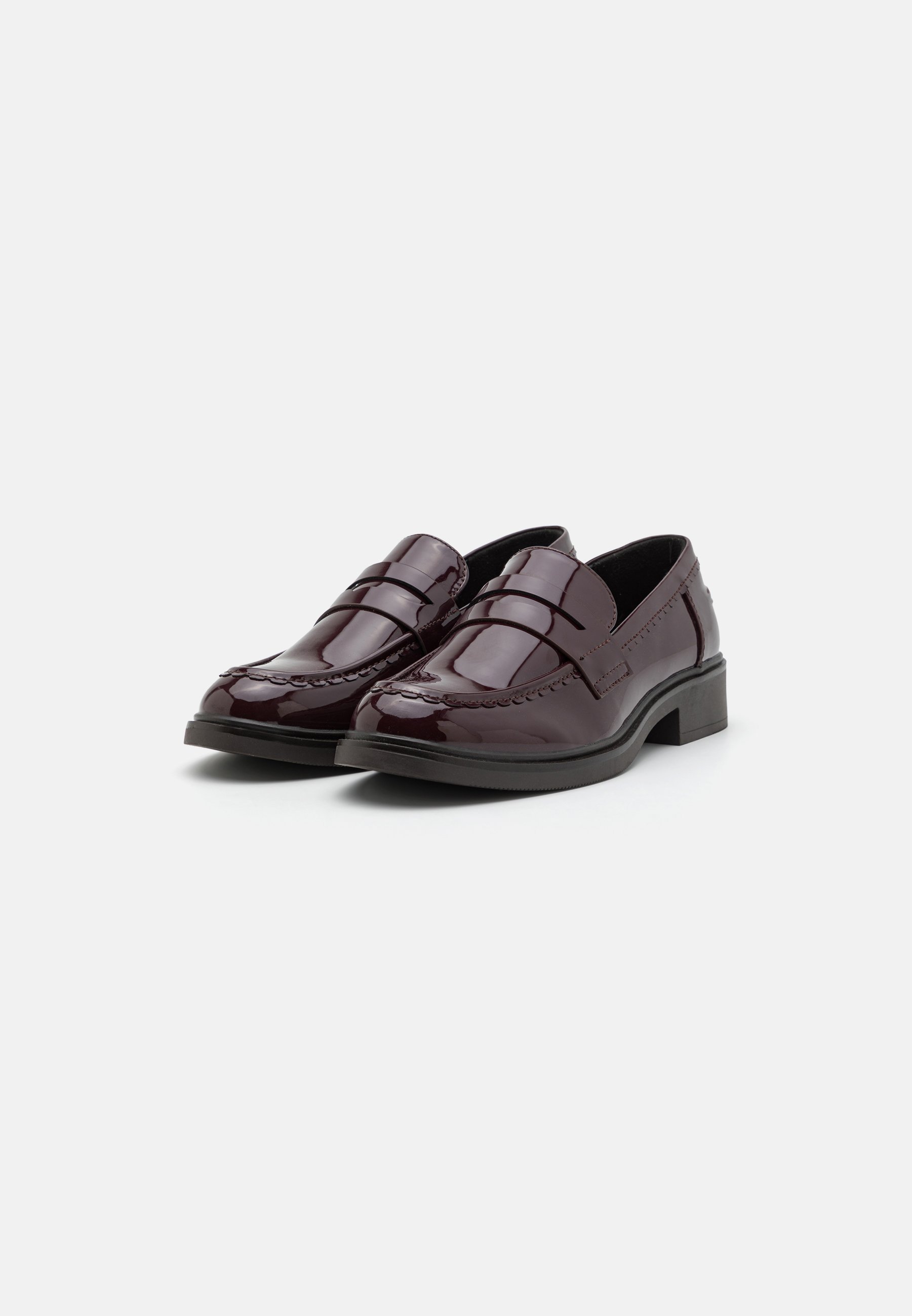 Anna Field Slip-ons - bordeaux