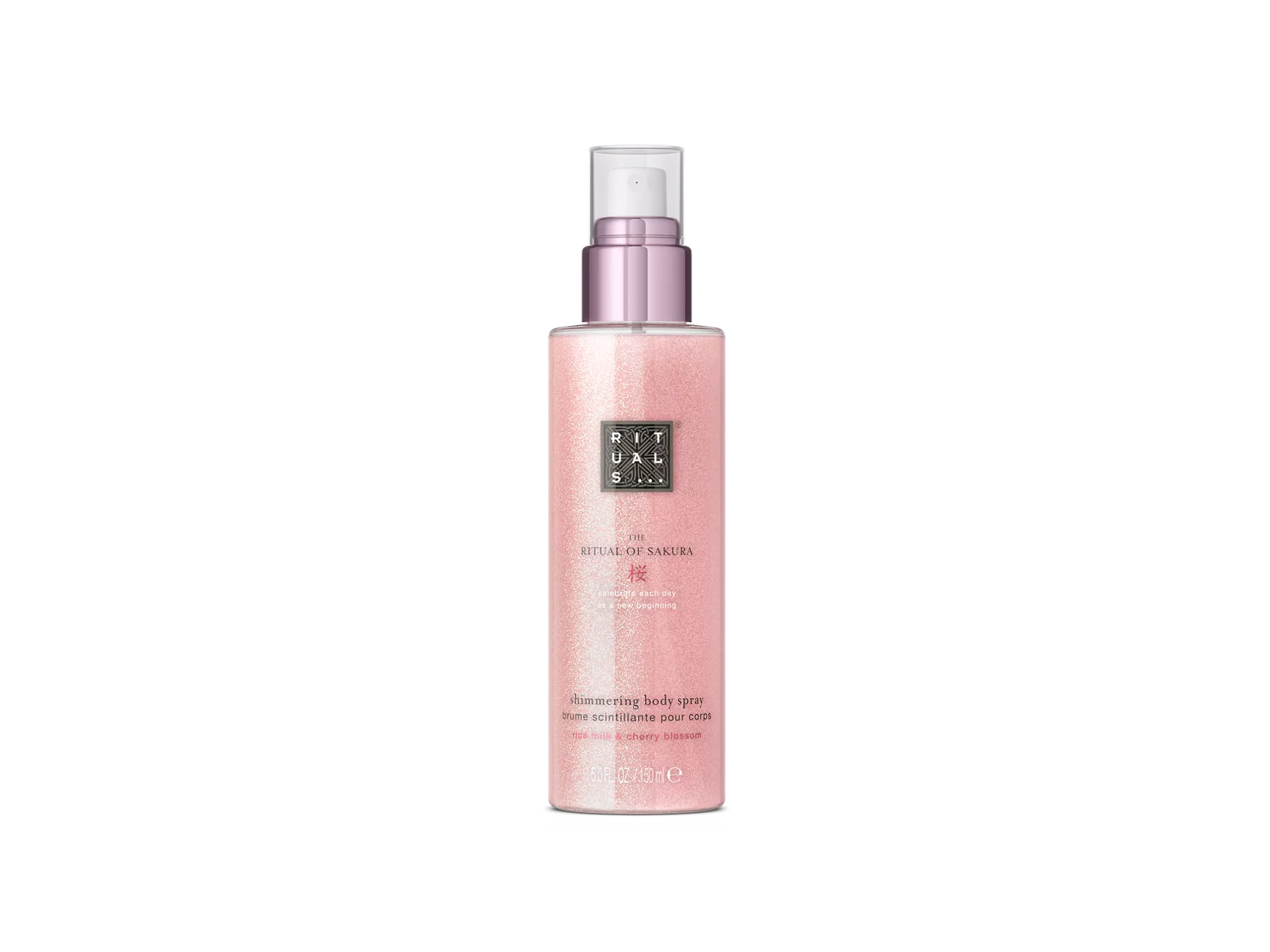 Spray corporal brillante Ritual of Sakura 150 ml