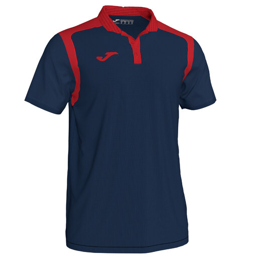 Polo Manga Corta Joma Campeonato V Marino Rojo